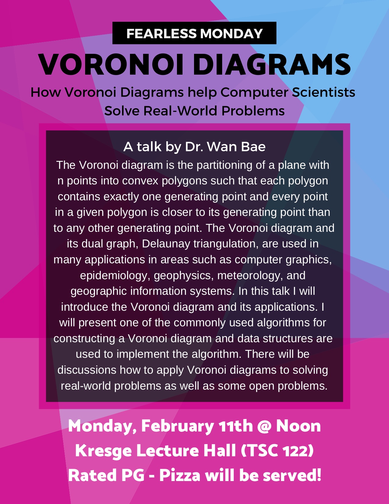 Feb 11 - Voronoi Diagrams